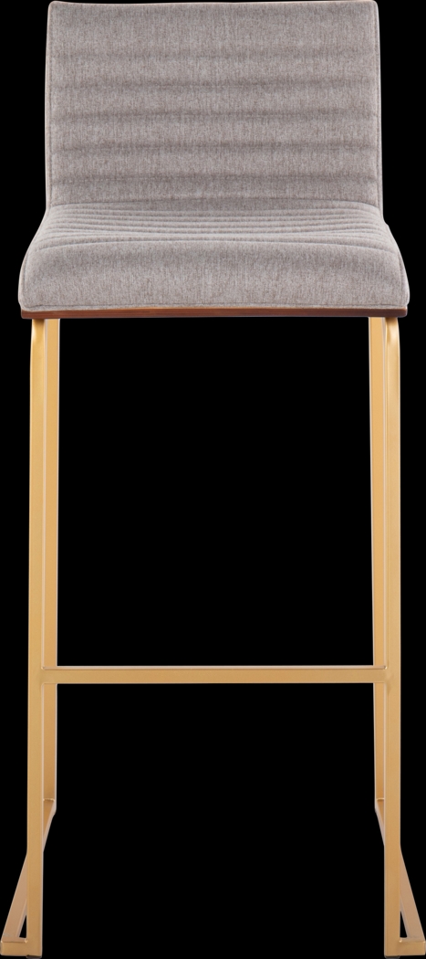 Tatesbrook I Gray Barstool, Set of 2 - Thumbnail - Image 4