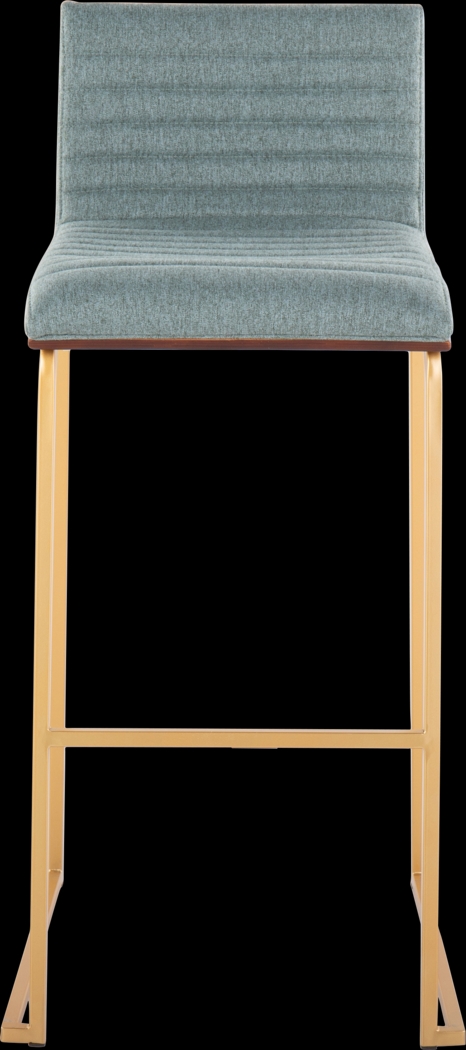 Tatesbrook I Green Barstool, Set of 2 - Thumbnail - Image 5