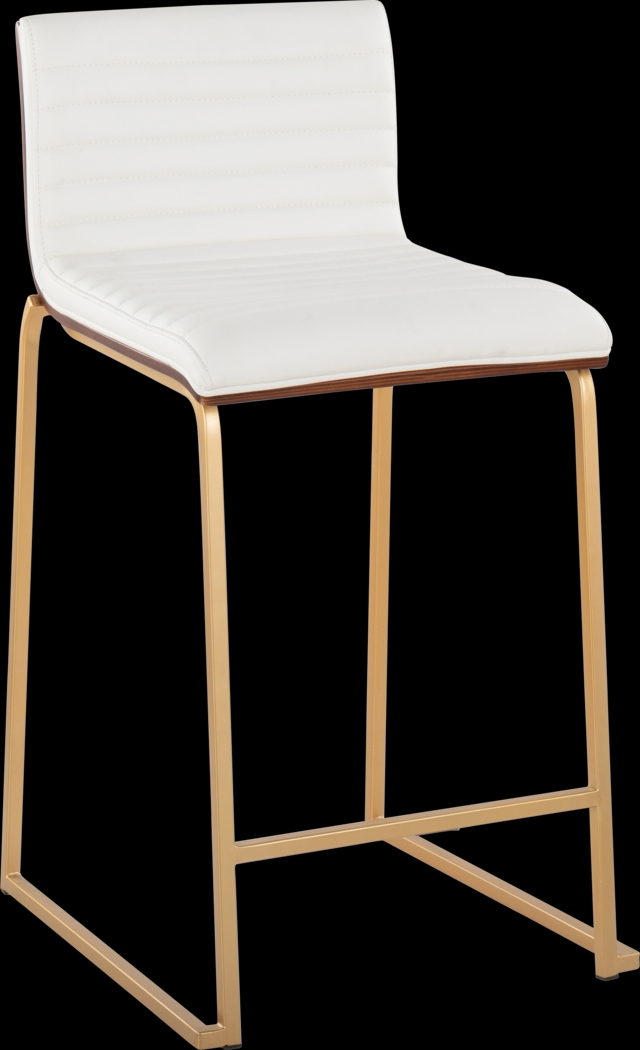 Tatesbrook I White Counter Height Stool, Set of 2 - Thumbnail - Image 4