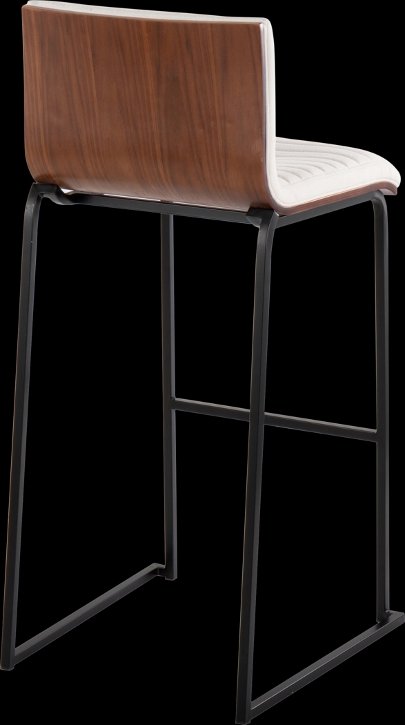 Tatesbrook II Cream Barstool, Set of 2 - Thumbnail - Image 2