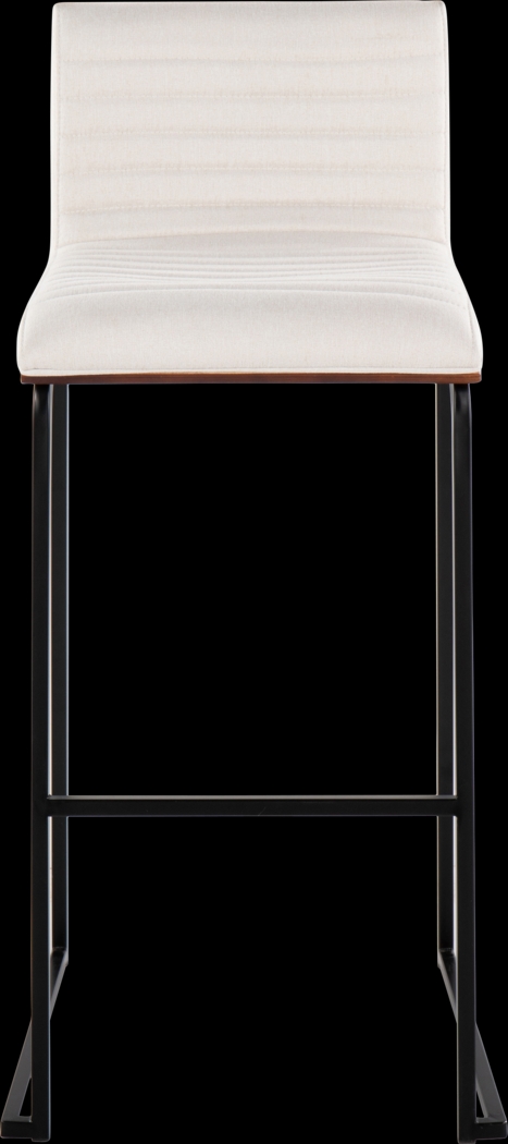 Tatesbrook II Cream Barstool, Set of 2 - Thumbnail - Image 3