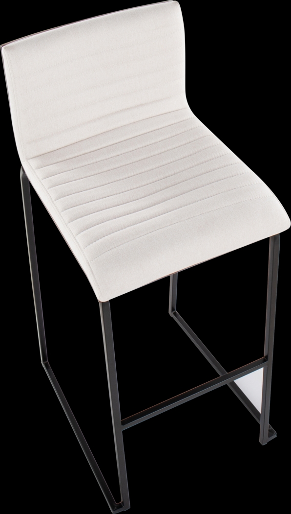 Tatesbrook II Cream Barstool, Set of 2 - Thumbnail - Image 5