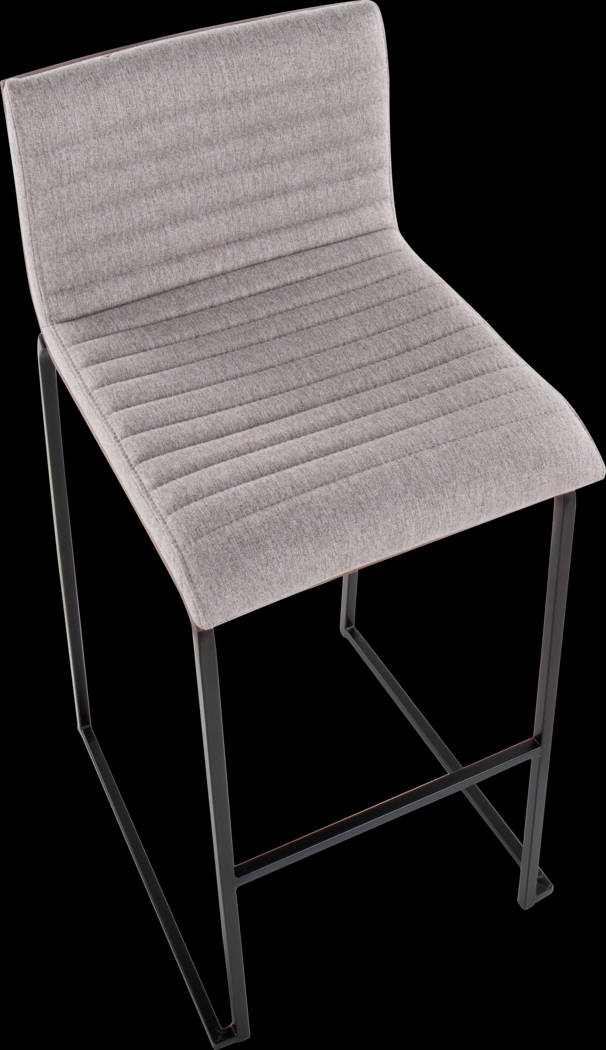 Tatesbrook II Gray Barstool, Set of 2 - Thumbnail - Image 2