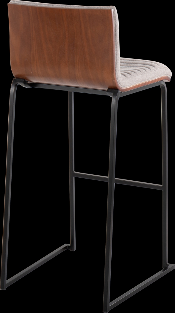 Tatesbrook II Gray Barstool, Set of 2 - Thumbnail - Image 4