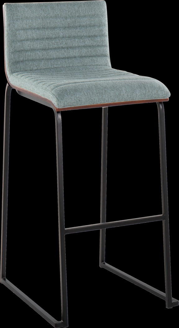 Tatesbrook II Green Barstool, Set of 2 - Thumbnail - Image 2