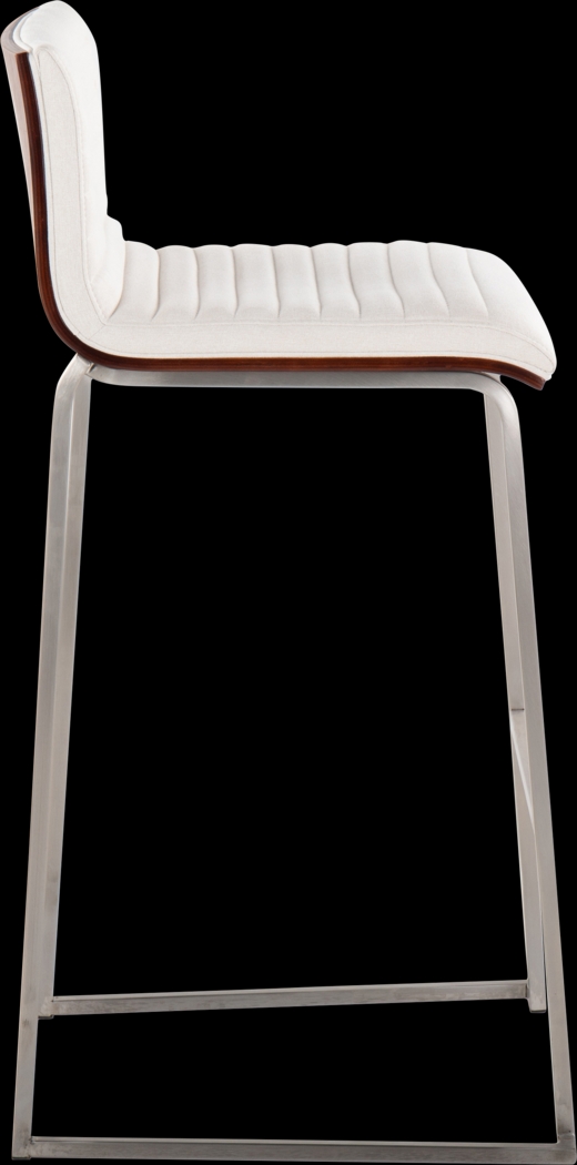 Tatesbrook III Cream Barstool, Set of 2 - Thumbnail - Image 2