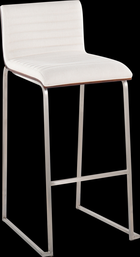 Tatesbrook III Cream Barstool, Set of 2 - Thumbnail - Image 3