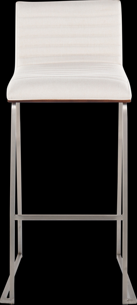 Tatesbrook III Cream Barstool, Set of 2 - Thumbnail - Image 5