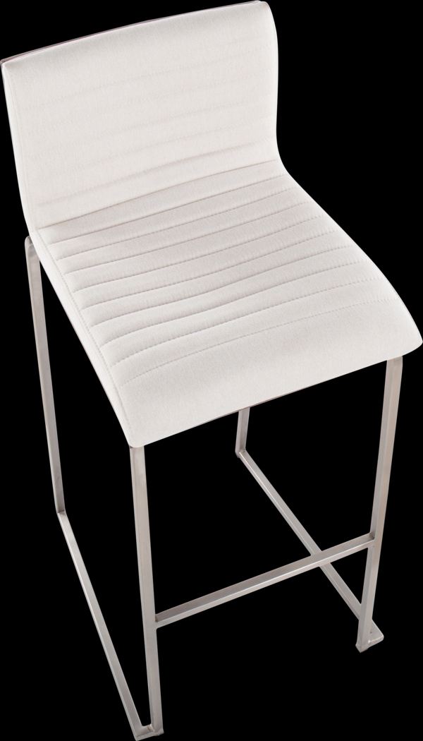 Tatesbrook III Cream Barstool, Set of 2 - Thumbnail - Image 6