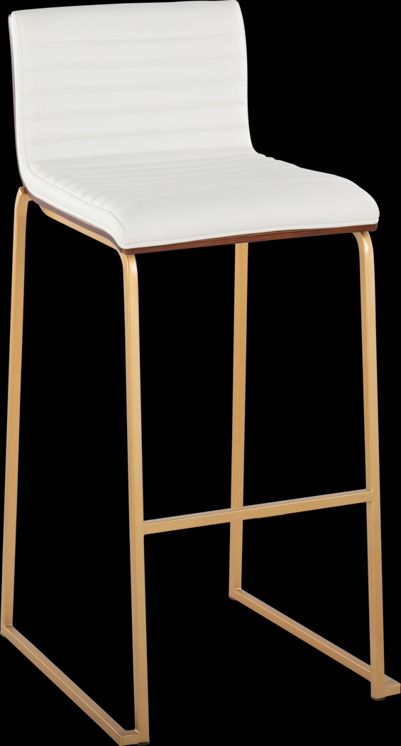 Tatesbrook IV White Barstool, Set of 2 - Thumbnail - Image 4