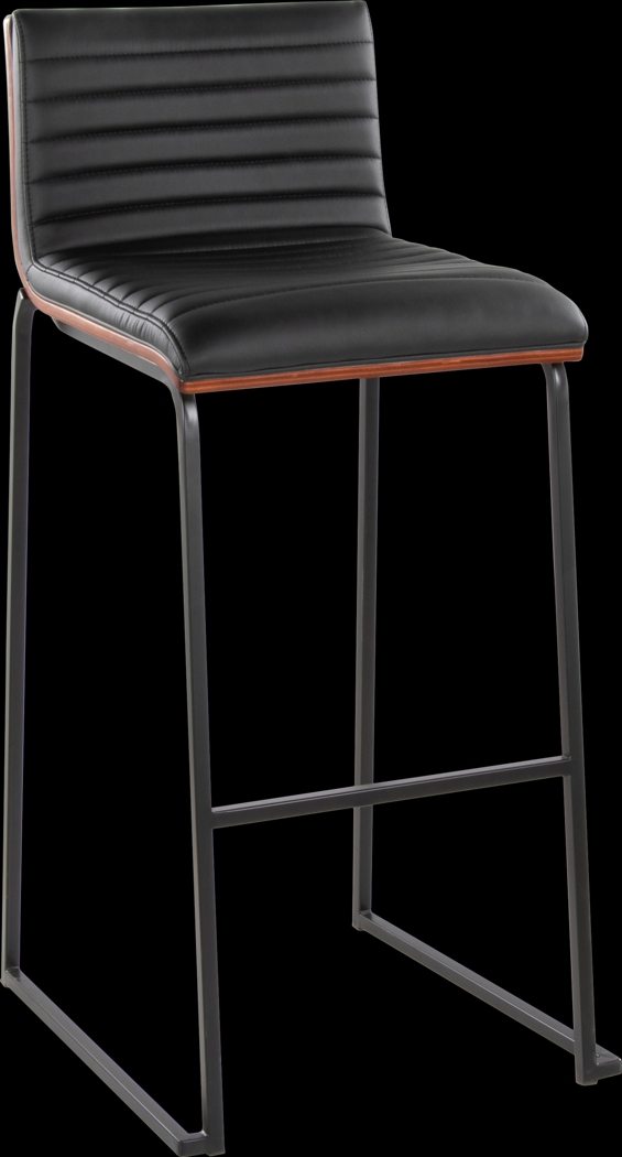 Tatesbrook V Black Barstool, Set of 2 - Thumbnail - Image 4