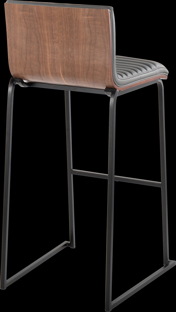 Tatesbrook V Gray Barstool, Set of 2 - Thumbnail - Image 6