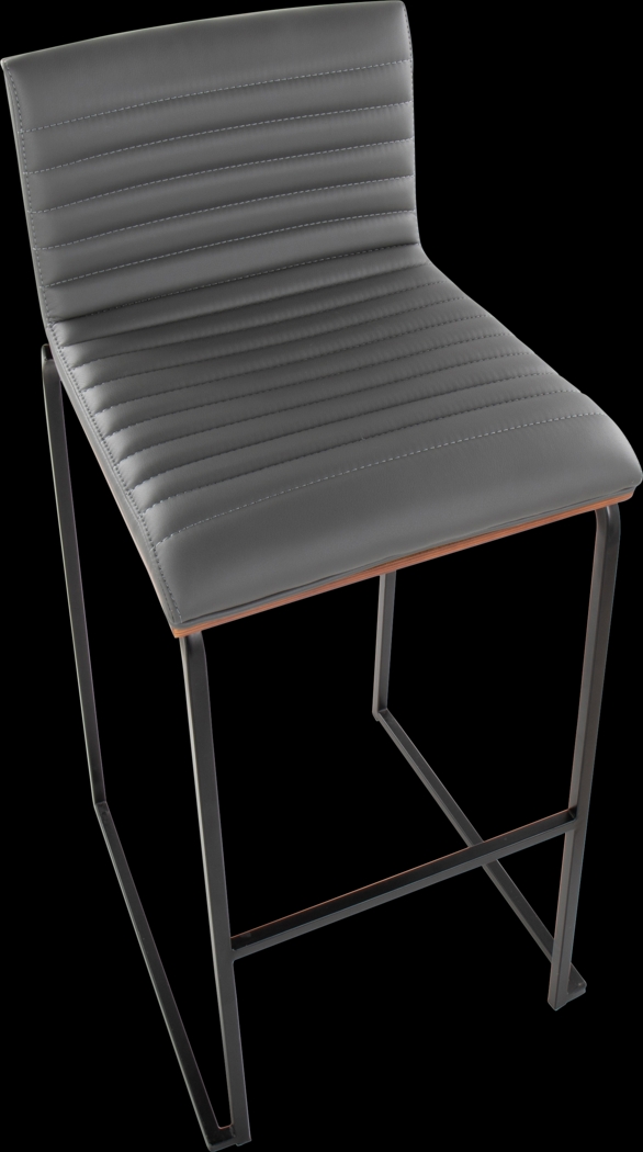 Tatesbrook V Gray Barstool, Set of 2 - Thumbnail - Image 9