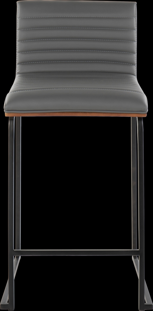 Tatesbrook V Gray Counter Height Stool, Set of 2 - Thumbnail - Image 4