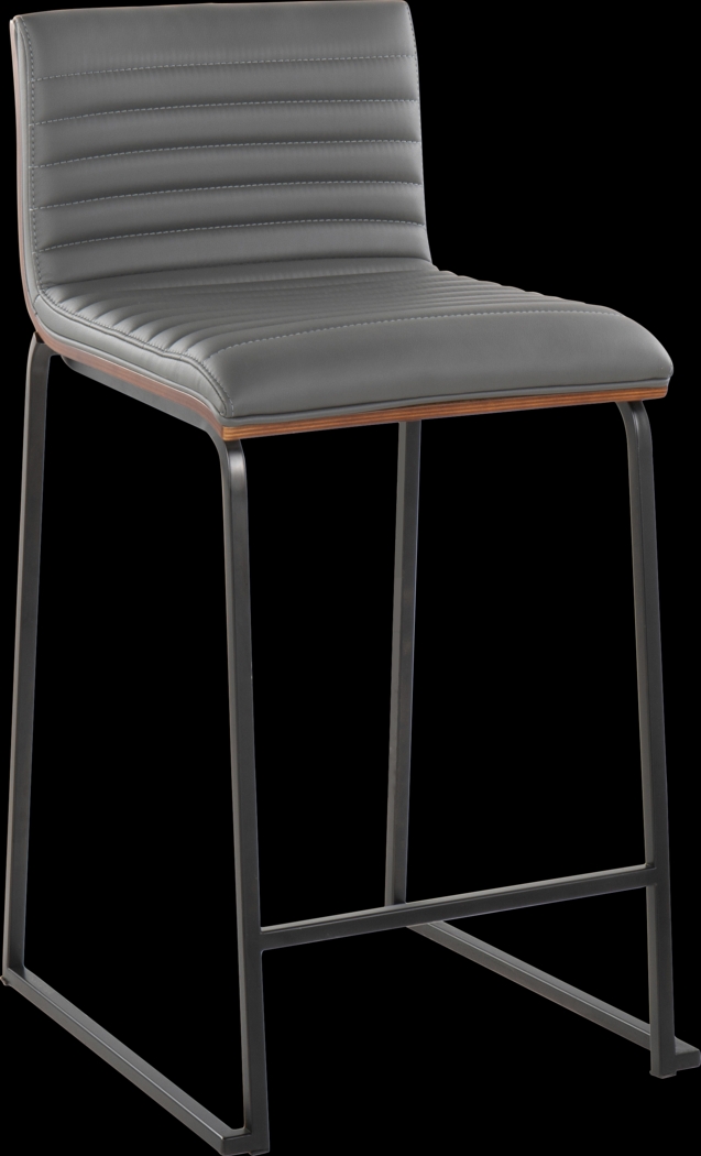 Tatesbrook V Gray Counter Height Stool, Set of 2 - Thumbnail - Image 5