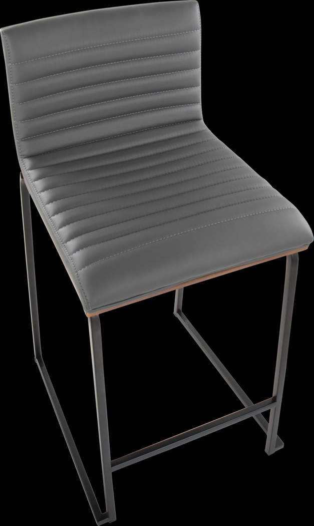 Tatesbrook V Gray Counter Height Stool, Set of 2 - Thumbnail - Image 9