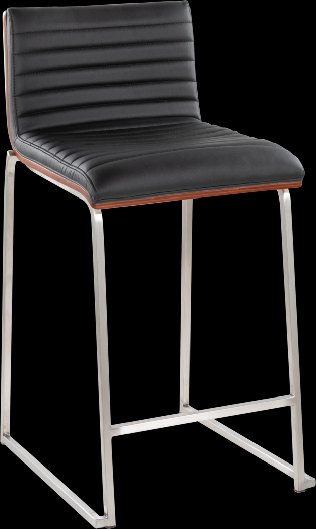 Tatesbrook VI Black Counter Height Stool, Set of 2 - Thumbnail - Image 4