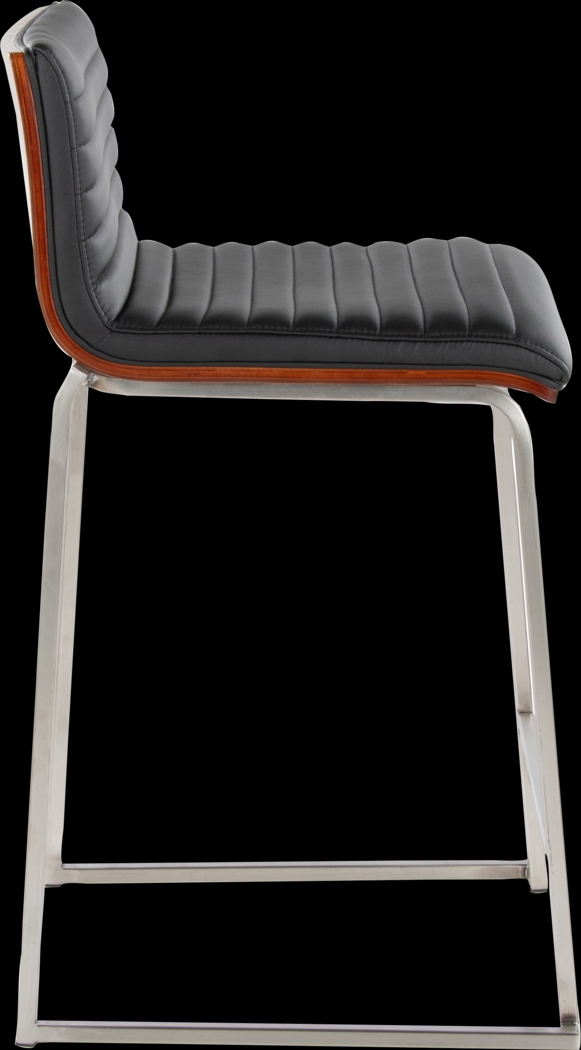 Tatesbrook VI Black Counter Height Stool, Set of 2 - Thumbnail - Image 5