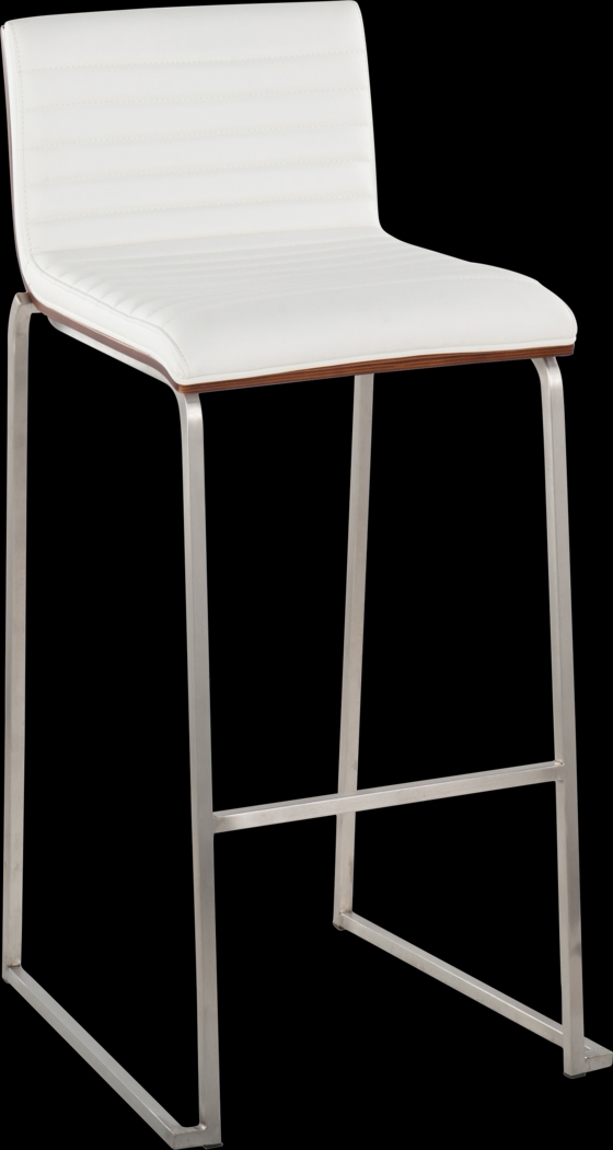 Tatesbrook VI White Barstool, Set of 2 - Thumbnail - Image 4