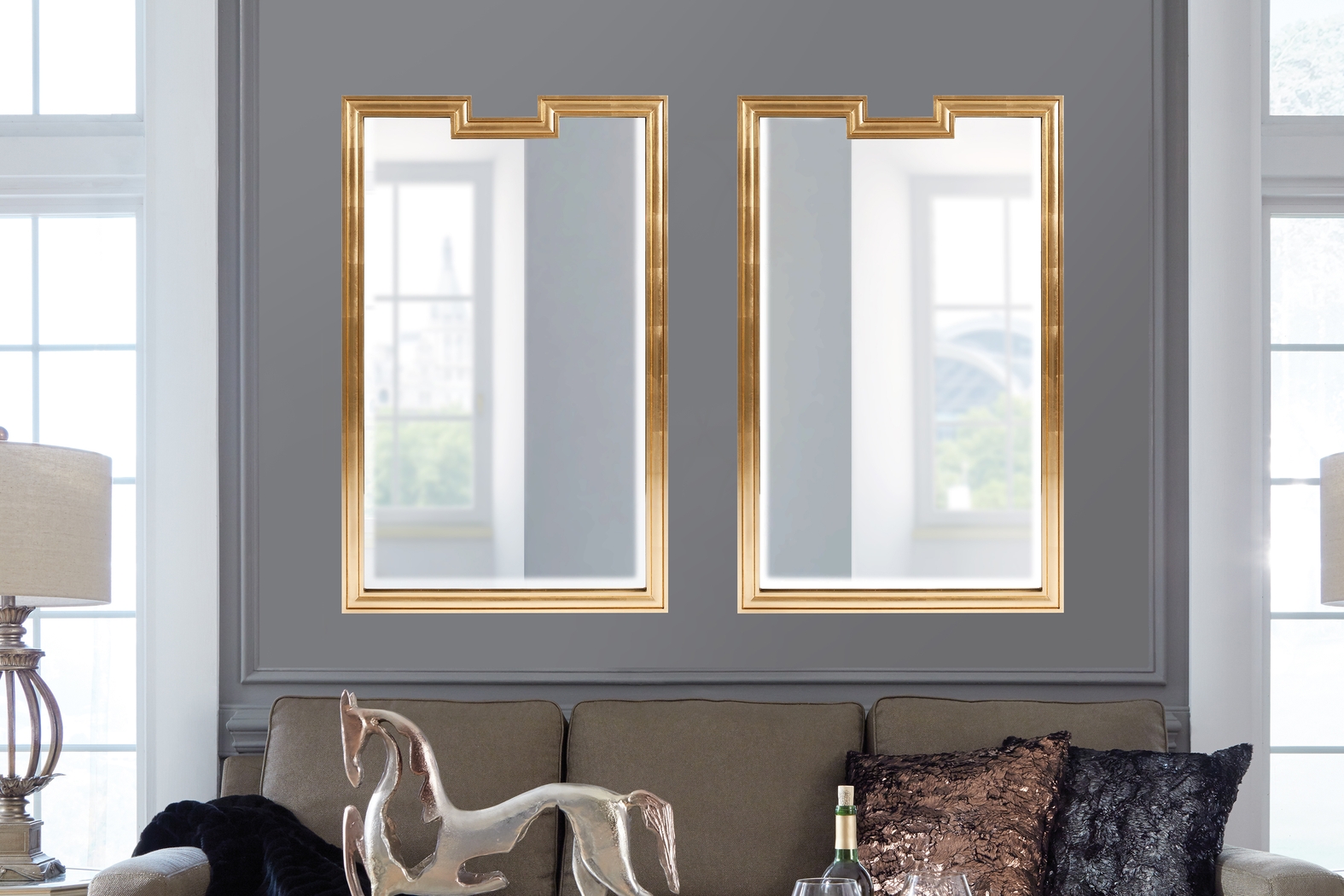 Tathere Gold Mirror - Thumbnail - Image 3