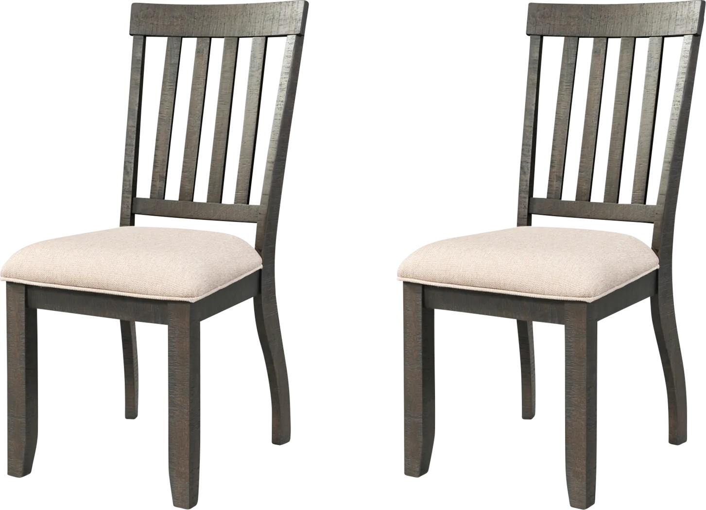 Tatoul Brown Side Chair, Set of 2 - Thumbnail - Image 4