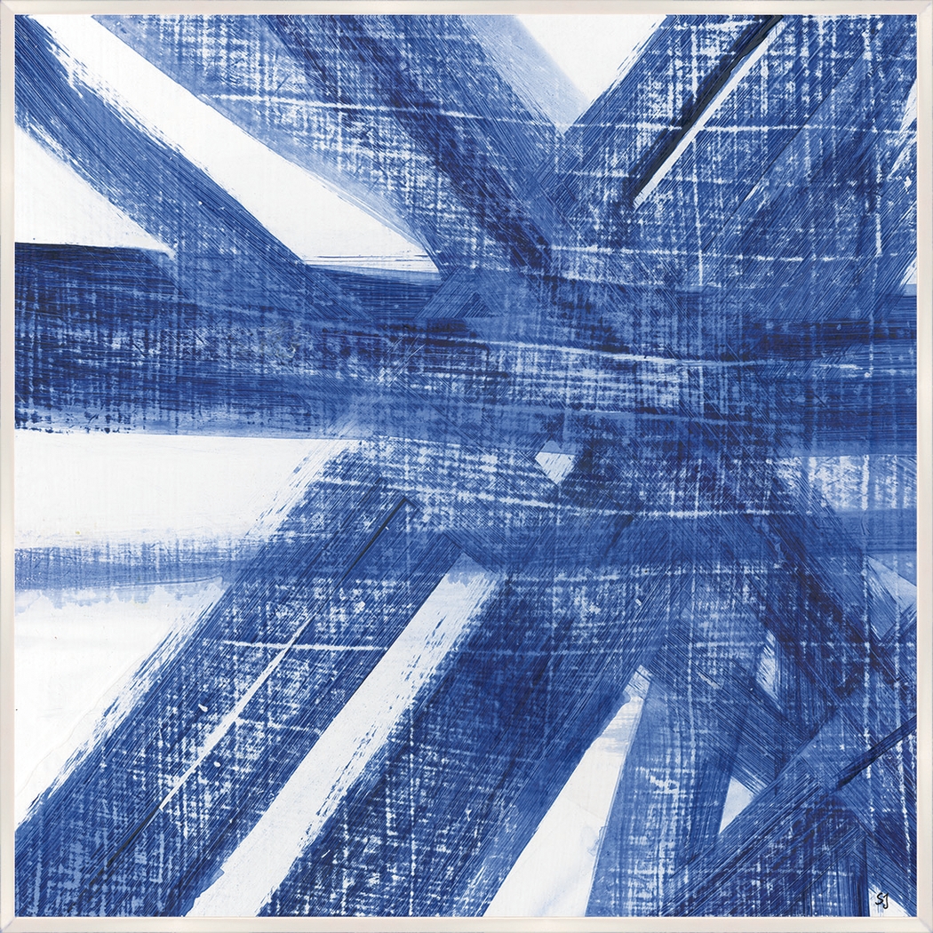 Tattered Denim I Blue Artwork - Thumbnail - Image 1