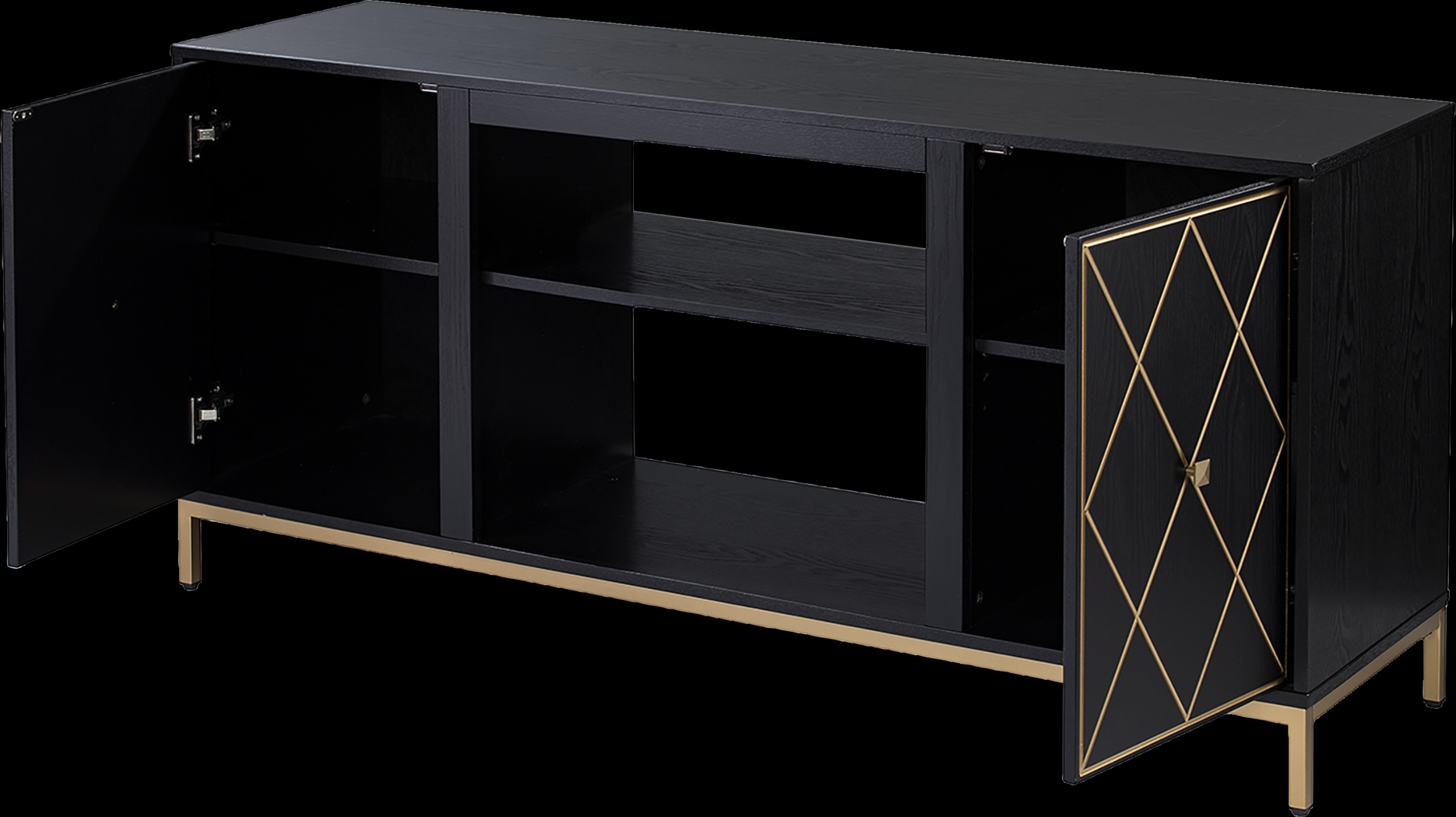 Tattershal Black 58 in. Console - Thumbnail - Image 4