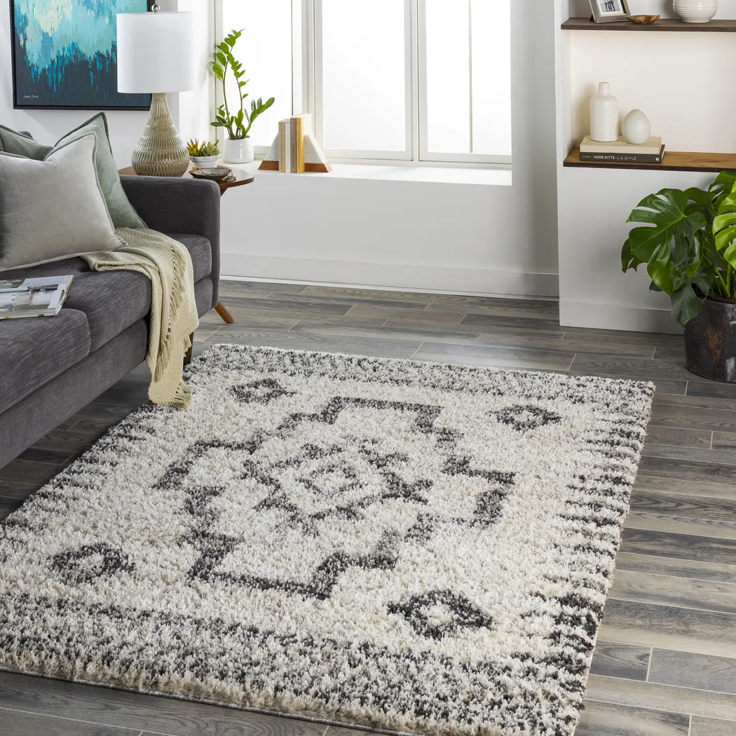 Tattershale Cream 5'3 x 7' Rug - Thumbnail - Image 2