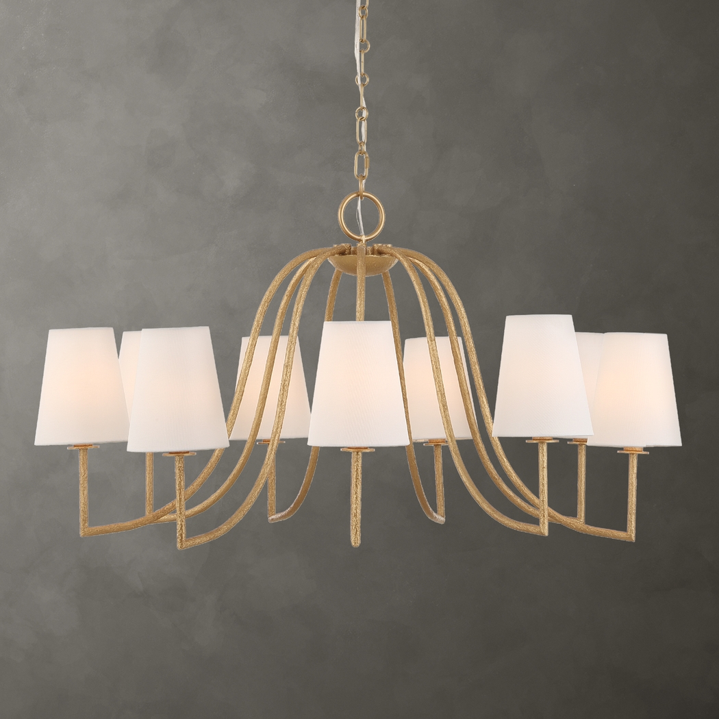 Tatum Brass Chandelier - Thumbnail - Image 2