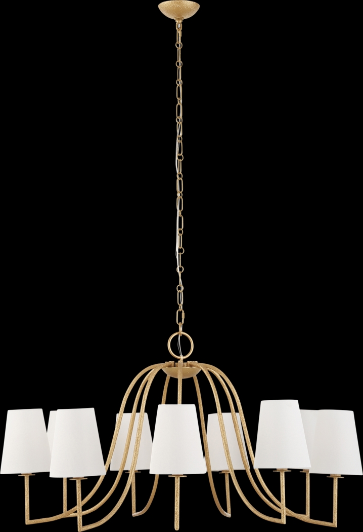 Tatum Brass Chandelier - Thumbnail - Image 5