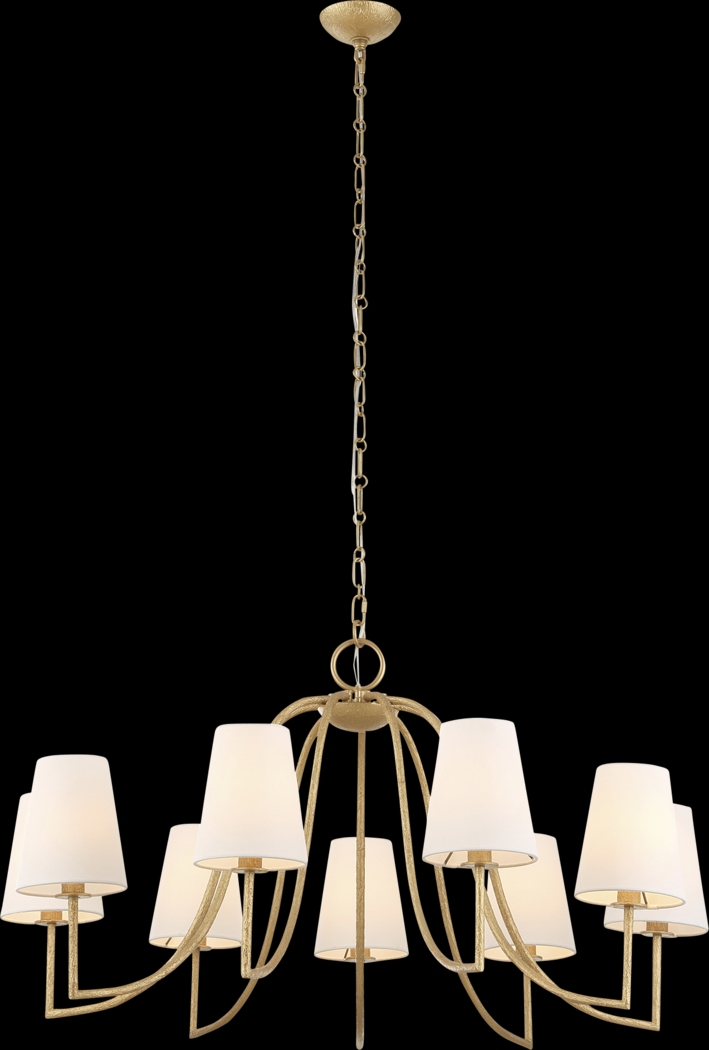 Tatum Brass Chandelier - Thumbnail - Image 7