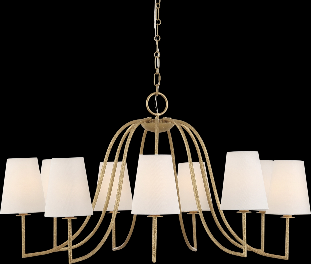 Tatum Brass Chandelier - Thumbnail - Image 1