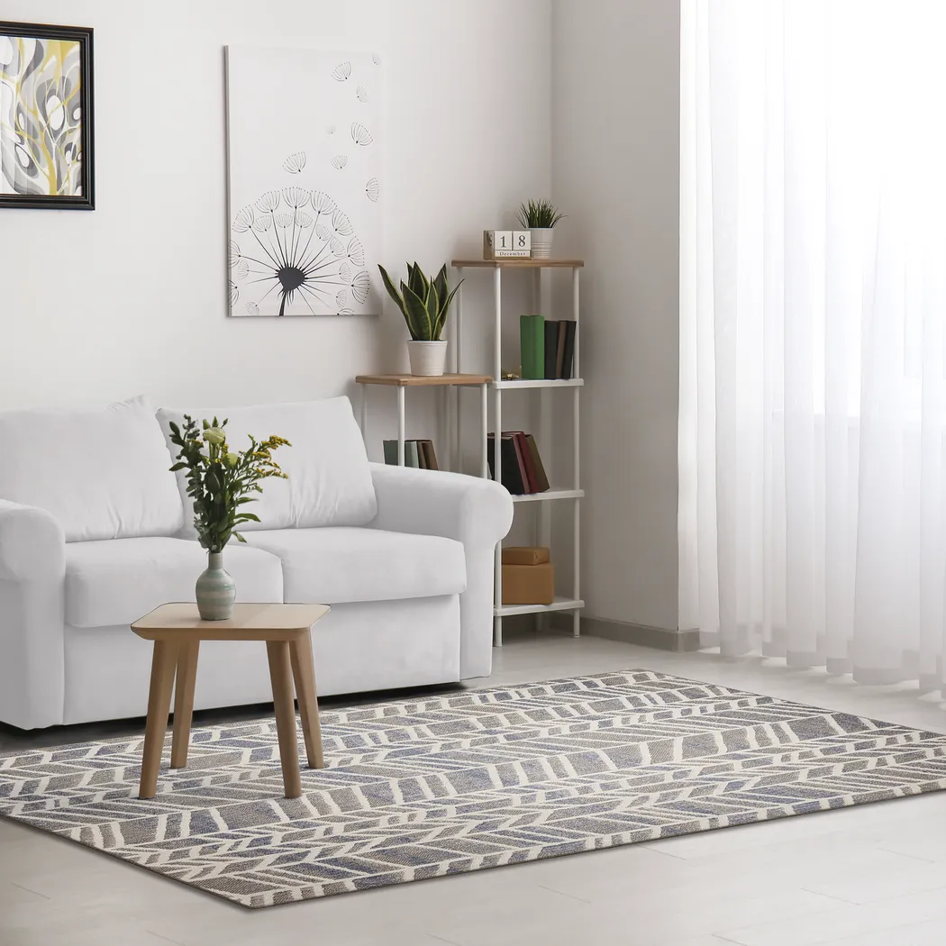 Taunney Multi 6'6 x 9'4 Indoor/Outdoor Rug - Thumbnail - Image 2