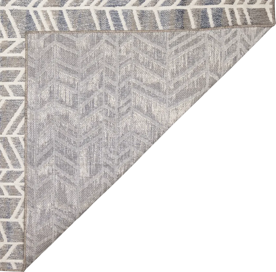 Taunney Multi 6'6 x 9'4 Indoor/Outdoor Rug - Thumbnail - Image 6
