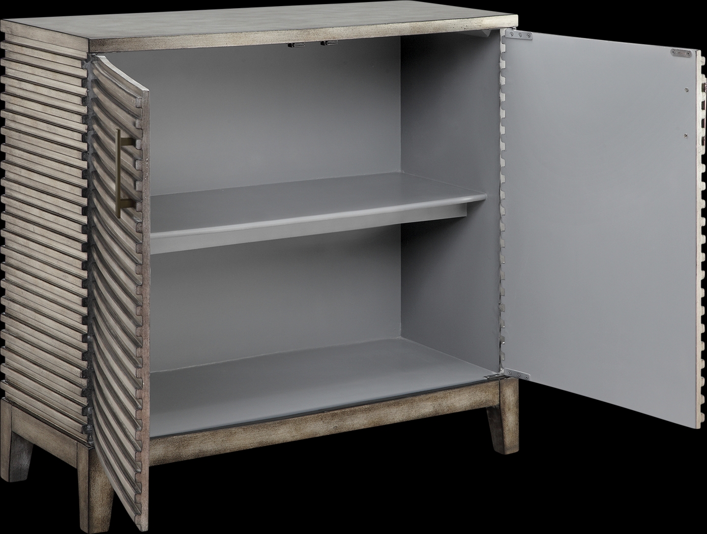 Taussia Gray Accent Cabinet - Thumbnail - Image 5