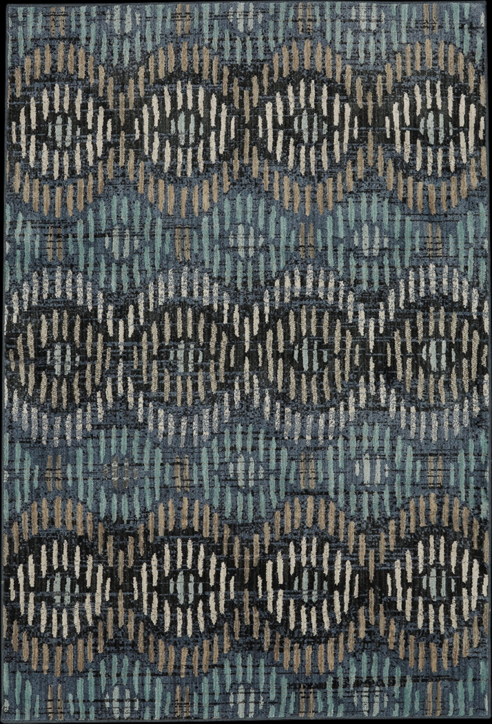 Tavarius Blue 5'3 x 7'10 Rug - Thumbnail - Image 1