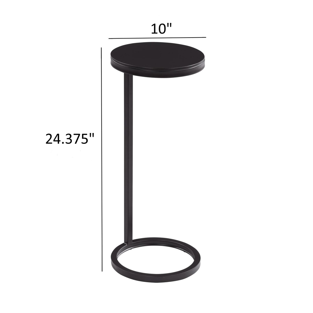 Tavau Black Accent Table - Thumbnail - Image 5