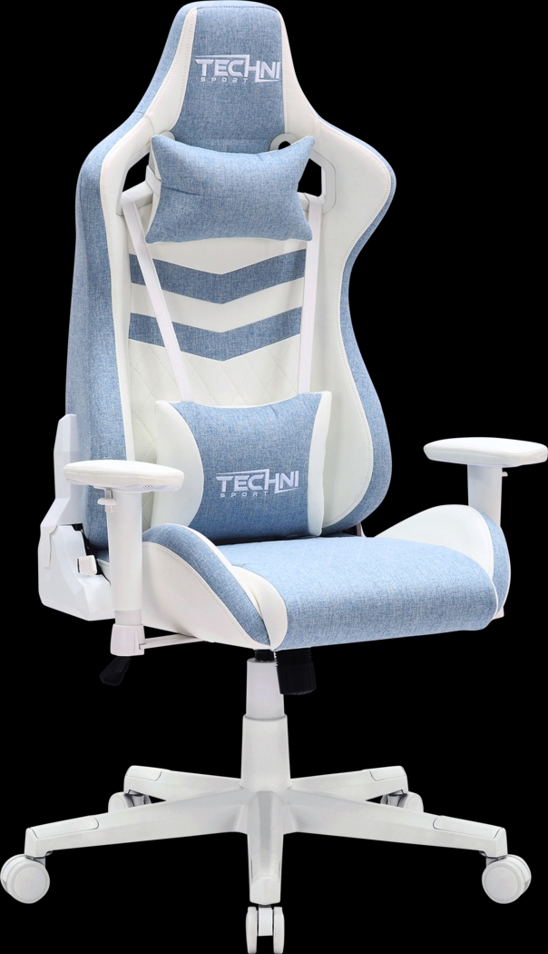 Taveyi Blue Gaming Chair - Thumbnail - Image 1
