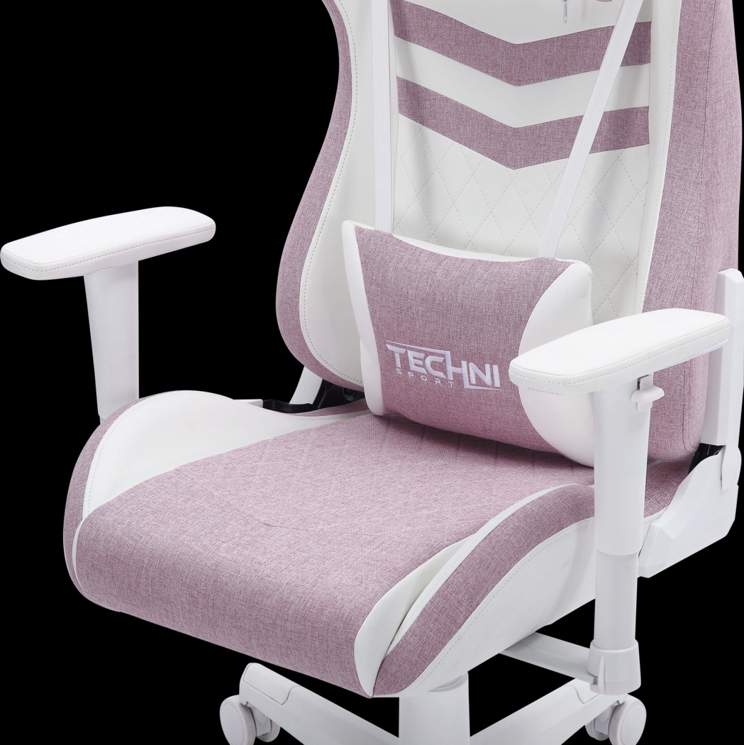 Taveyi Pink Gaming Chair - Thumbnail - Image 9