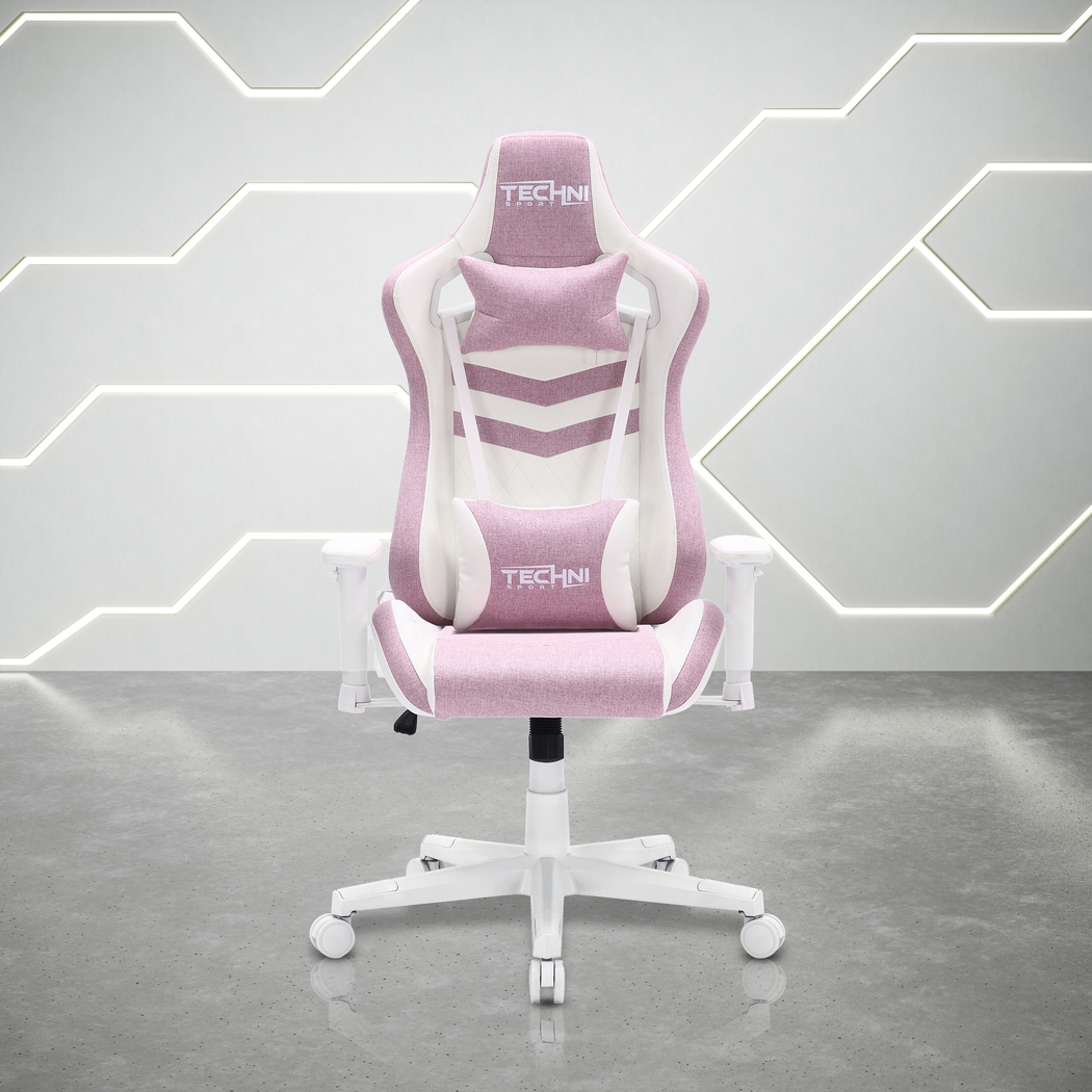 Taveyi Pink Gaming Chair - Thumbnail - Image 10