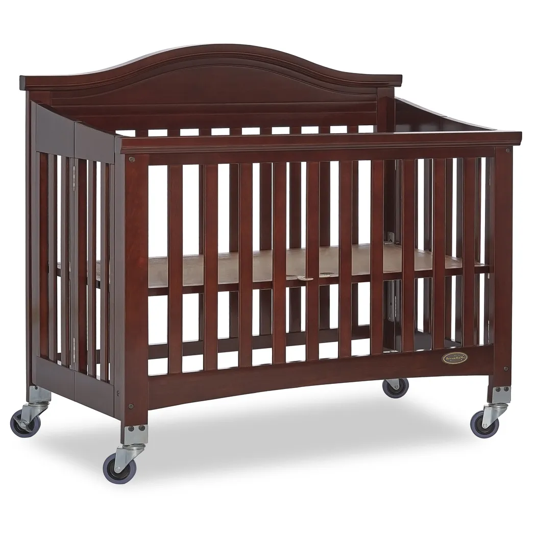 Tavia Espresso Mini Folding Portable Crib - Thumbnail - Image 2