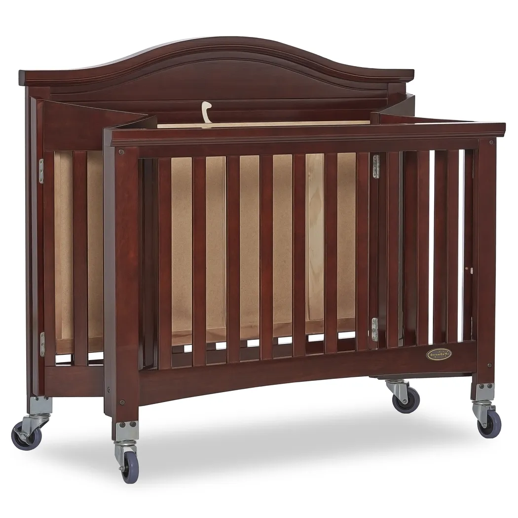 Tavia Espresso Mini Folding Portable Crib - Thumbnail - Image 3