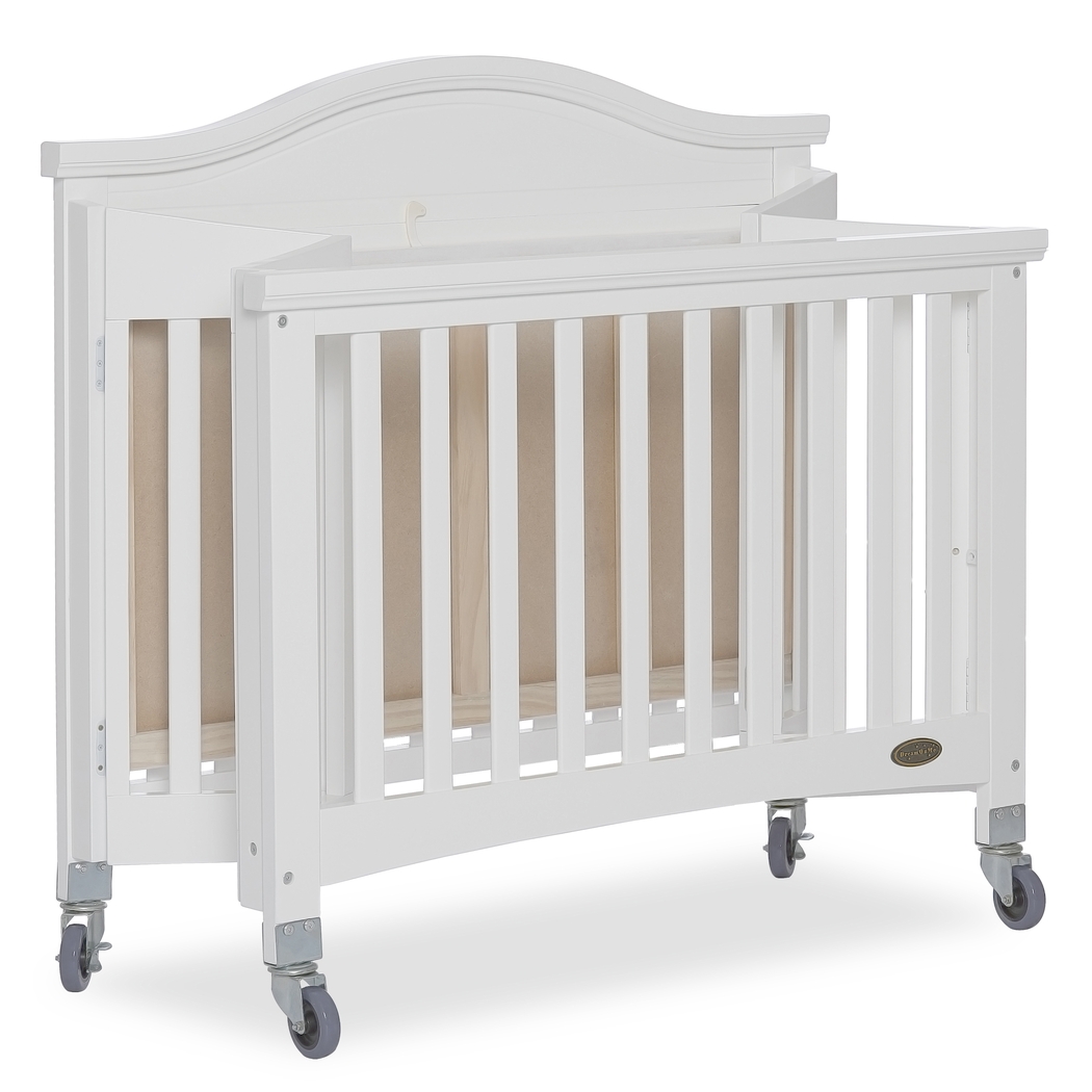 Tavia White Mini Folding Portable Crib - Thumbnail - Image 3