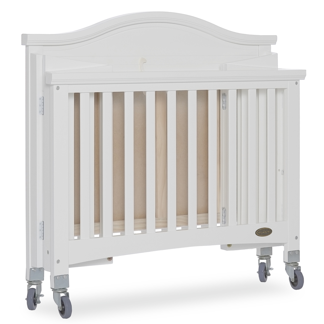 Tavia White Mini Folding Portable Crib - Thumbnail - Image 4