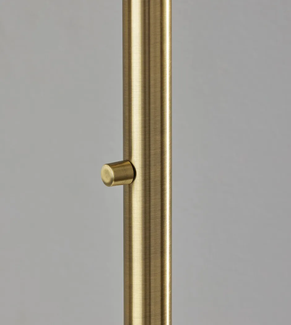 Tavian Brass Floor Lamp - Thumbnail - Image 2