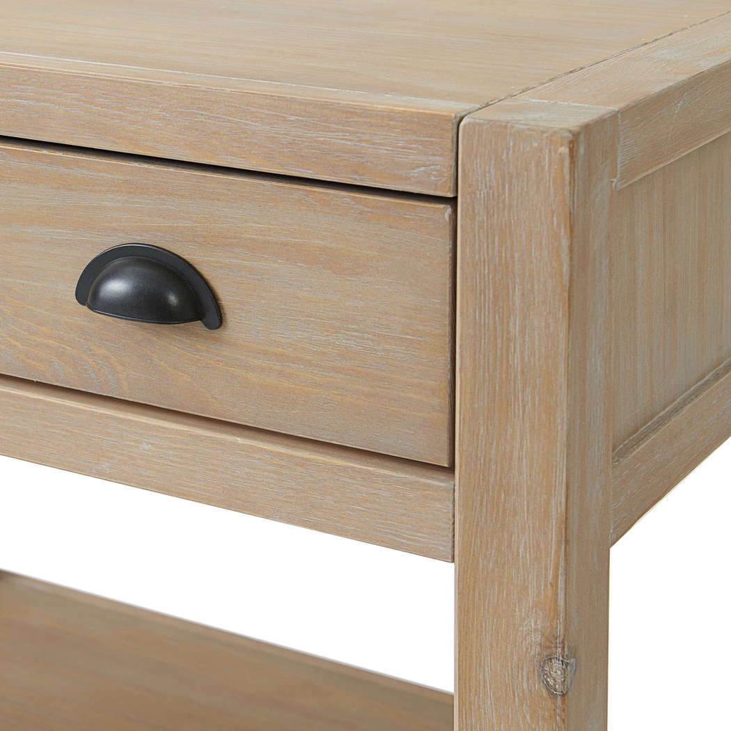 Taviawk Brown 2 Drawer Nightstand - Thumbnail - Image 4