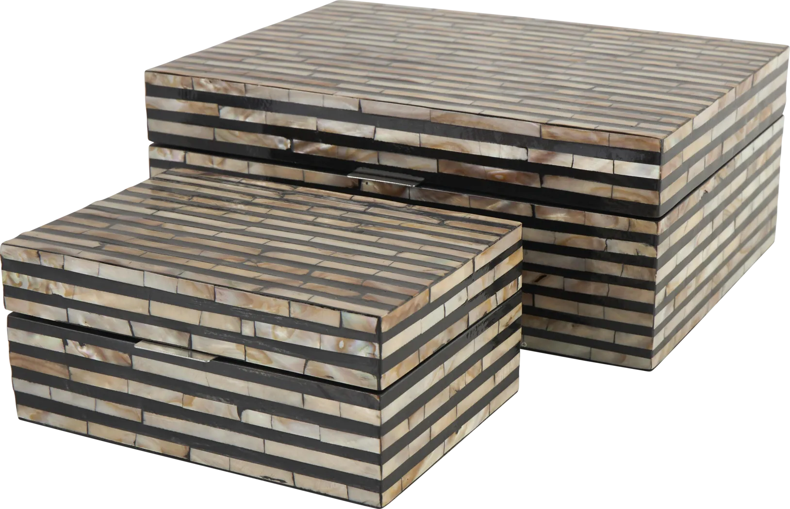 Tawam Beige Decorative Box, Set of 2 - Thumbnail - Image 14