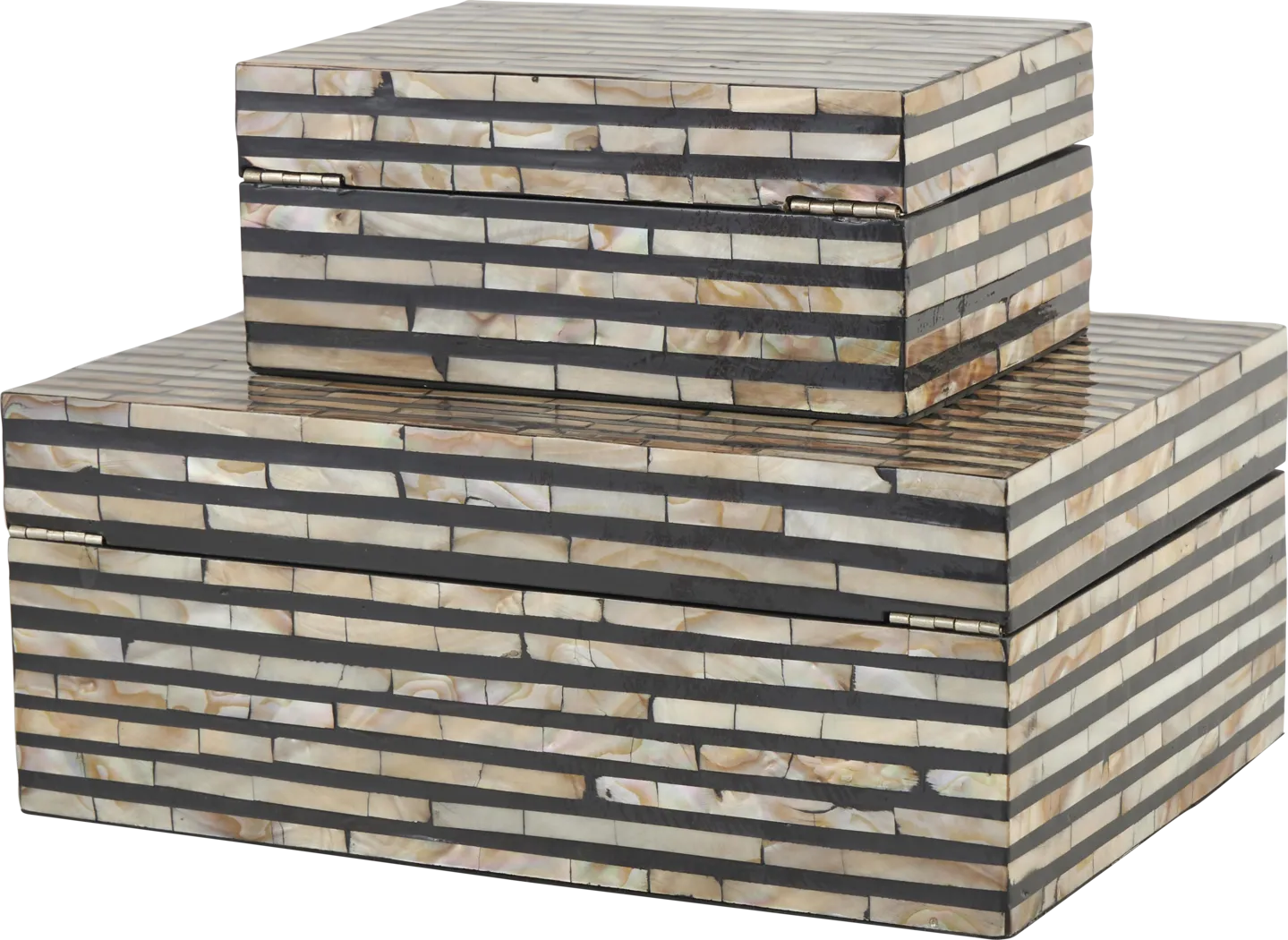 Tawam Beige Decorative Box, Set of 2 - Thumbnail - Image 6