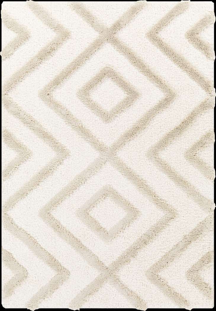 Taybran II Tan 5'3 x 7' Rug - Thumbnail - Image 1