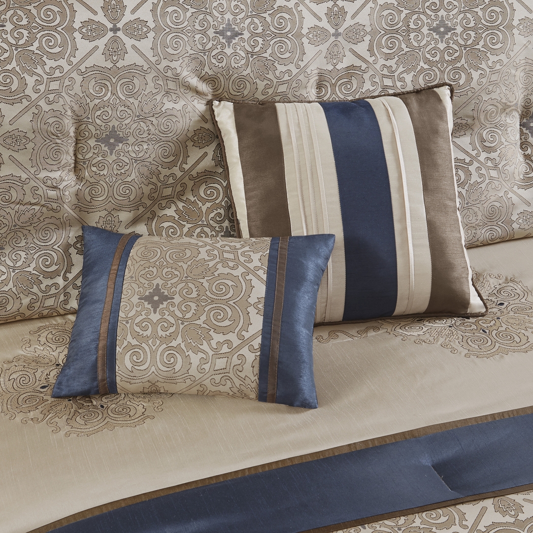 Taylah Navy 24 Pc King Room in a Bag - Thumbnail - Image 13